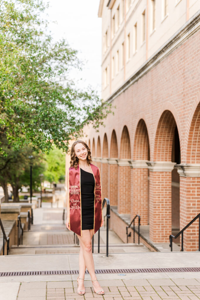 Texas State graduation photos by the UAC 