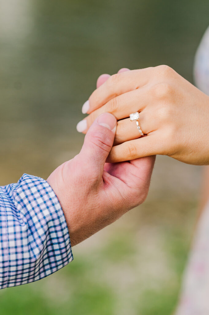 Close up ring shot