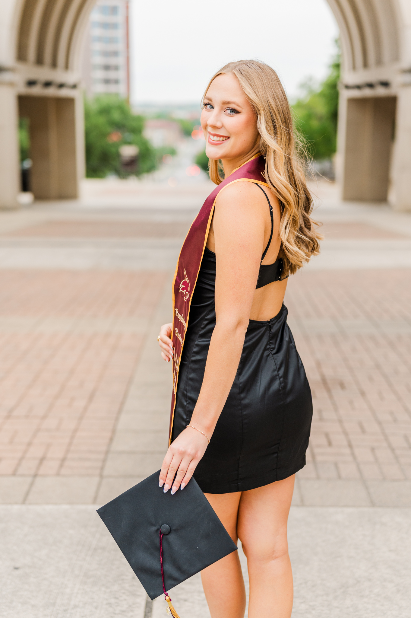 Texas State Graduation Ginny Carson 0492