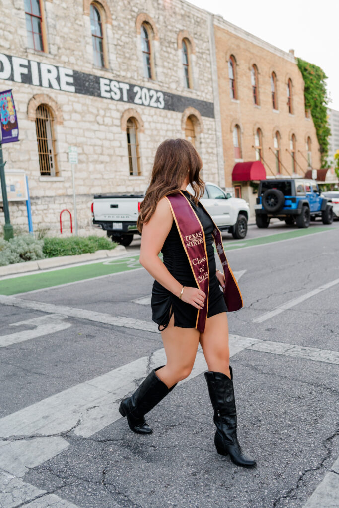 Downtown san marcos texas state grad photo